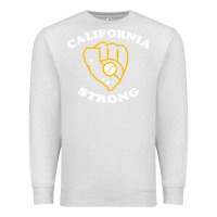 Oatmeal Heather california strong Premium Sweatshirt - artisFamous