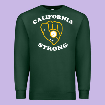 California Strong Premium Sweatshirt Designed By Artisfamous
