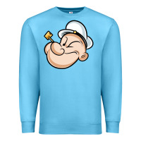 Ocean Blue The Sailor Popeye Premium Sweatshirt - artisFamous