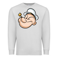 Dove Grey The Sailor Popeye Premium Sweatshirt - artisFamous
