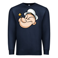 Navy The Sailor Popeye Premium Sweatshirt - artisFamous