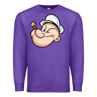 Purple The Sailor Popeye Premium Sweatshirt - artisFamous