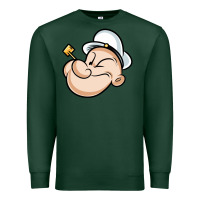 Sports Green The Sailor Popeye Premium Sweatshirt - artisFamous