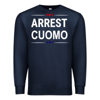 Navy anti cuomo political Premium Sweatshirt - artisFamous