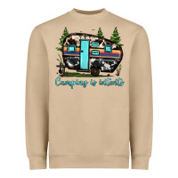 Mushroom camping is intents Heavyweight Sweatshirt - JahusDesignShop