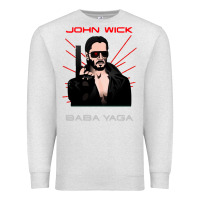 Oatmeal Heather the baba yaga Premium Sweatshirt - artisFamous