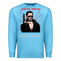 Ocean Blue the baba yaga Premium Sweatshirt - artisFamous