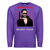 Purple the baba yaga Premium Sweatshirt - artisFamous