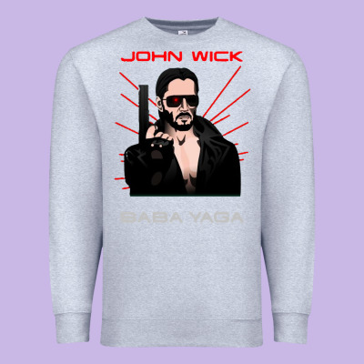 The Baba Yaga Premium Sweatshirt Designed By Artisfamous