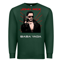 Sports Green the baba yaga Premium Sweatshirt - artisFamous