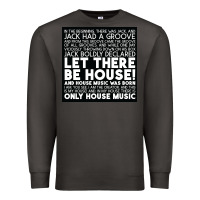 Smoke Let there be house music Premium Sweatshirt - artisFamous