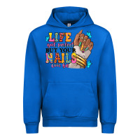 Cobalt Life isn't perfect but your nails can be Urban Hoodie - RanaPortraitStore