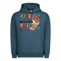 Pigment Midnight Navy Life isn't perfect but your nails can be Urban Hoodie - RanaPortraitStore