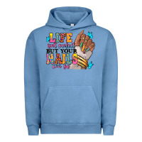 Pigment Pebble Blue Life isn't perfect but your nails can be Urban Hoodie - RanaPortraitStore