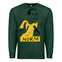 Sports Green norm macdonald cartoon Premium Sweatshirt - artisFamous