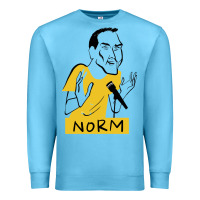 Ocean Blue norm macdonald cartoon Premium Sweatshirt - artisFamous