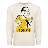 Sandshell norm macdonald cartoon Premium Sweatshirt - artisFamous