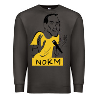 Smoke norm macdonald cartoon Premium Sweatshirt - artisFamous