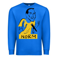 True Royal norm macdonald cartoon Premium Sweatshirt - artisFamous