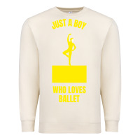 Sandshell just a boy who loves ballet Premium Sweatshirt - artisFamous
