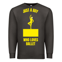 Smoke just a boy who loves ballet Premium Sweatshirt - artisFamous