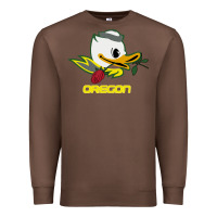 Chestnut throwback oregon Premium Sweatshirt - artisFamous