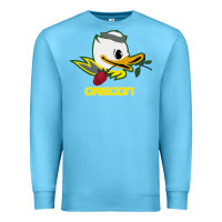 Ocean Blue throwback oregon Premium Sweatshirt - artisFamous