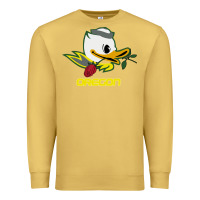 Antique Gold throwback oregon Premium Sweatshirt - artisFamous