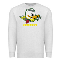 Oatmeal Heather throwback oregon Premium Sweatshirt - artisFamous
