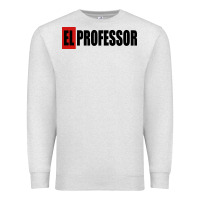 Oatmeal Heather professor money el profesor Premium Sweatshirt - artisFamous