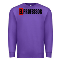 Purple professor money el profesor Premium Sweatshirt - artisFamous