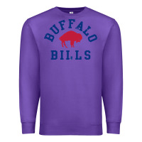 Purple vintage distressed bills Premium Sweatshirt - artisFamous