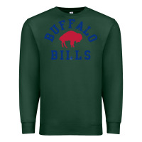 Sports Green vintage distressed bills Premium Sweatshirt - artisFamous