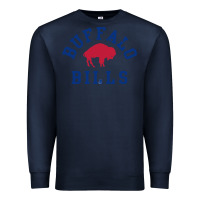 Navy vintage distressed bills Premium Sweatshirt - artisFamous