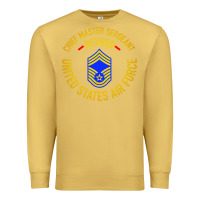 Antique Gold chief master sergeant retired Premium Sweatshirt - artisFamous