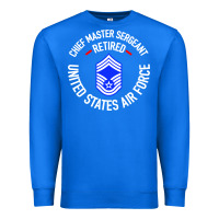 True Royal chief master sergeant retired Premium Sweatshirt - artisFamous