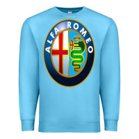 Ocean Blue alfa racing big merch Premium Sweatshirt - artisFamous