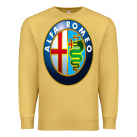 Antique Gold alfa racing big merch Premium Sweatshirt - artisFamous