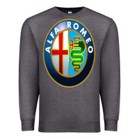 Charcoal Heather alfa racing big merch Premium Sweatshirt - artisFamous