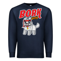 Navy bork  gang Premium Sweatshirt - artisFamous