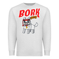Oatmeal Heather bork  gang Premium Sweatshirt - artisFamous