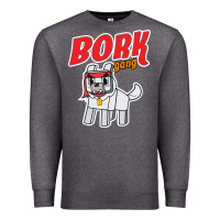 Charcoal Heather bork  gang Premium Sweatshirt - artisFamous
