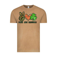 Vintage Camel peace love shamrock Vintage Tee - FaDigitalArtStudio