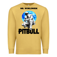 Antique Gold merch mr worldwide pit bull Premium Sweatshirt - artisFamous
