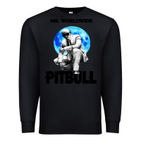 Black merch mr worldwide pit bull Premium Sweatshirt - artisFamous