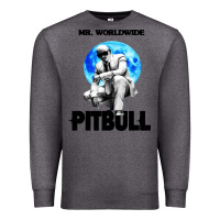 Charcoal Heather merch mr worldwide pit bull Premium Sweatshirt - artisFamous