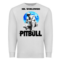 Dove Grey merch mr worldwide pit bull Premium Sweatshirt - artisFamous