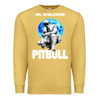 Antique Gold merch mr worldwide pit bull Premium Sweatshirt - artisFamous