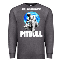 Charcoal Heather merch mr worldwide pit bull Premium Sweatshirt - artisFamous