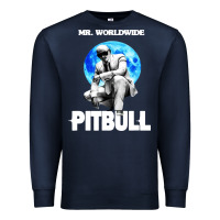 Navy merch mr worldwide pit bull Premium Sweatshirt - artisFamous